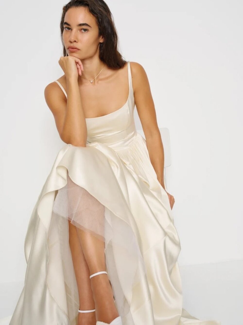 Reformation Liz Silk Dress - Picture 4 of 12